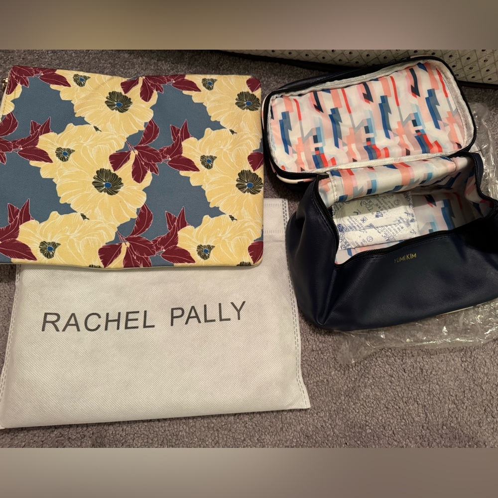 BNWT Rachel Pally and Yumi Kim Cosmetic bags